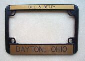 Motorcycle License Plate Frame
