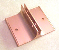 T-Bracket Metal Holder and 4" x 12" Double Sided Sign Choice of Font